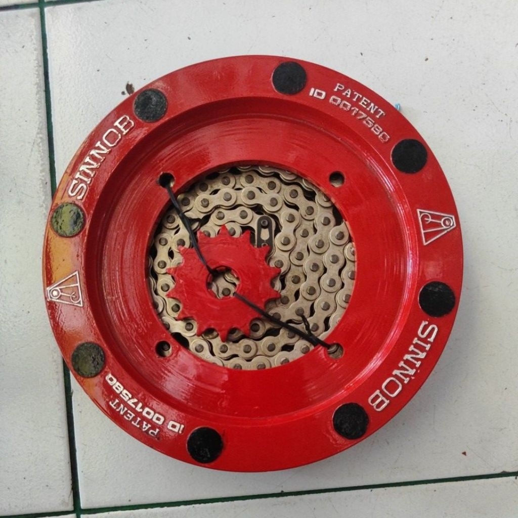GEAR SET KLX 150 SINNOB PREMIUM RED