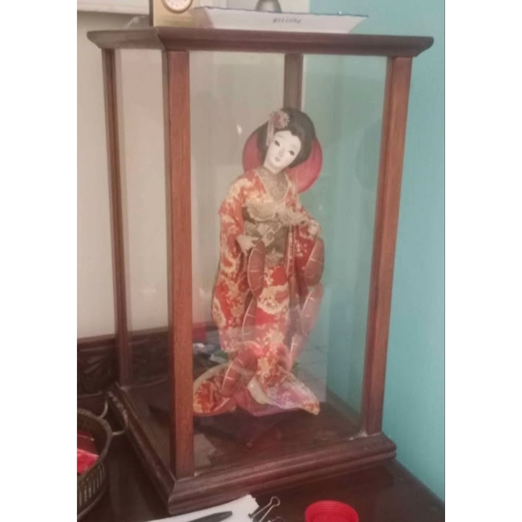 Boneka Antik Geisha Jepang (Tahun 1950-60an)