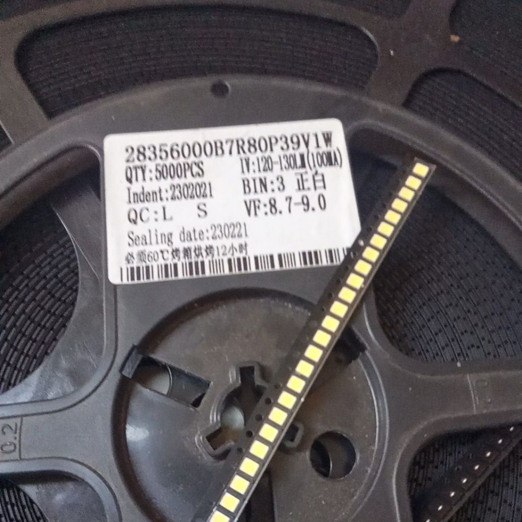 mata led smd 1w, 9v