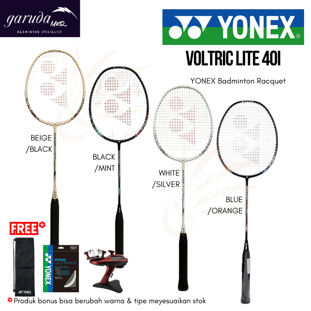 RAKET BADMINTON YONEX VOLTRIC LITE 40i / YONEX VOLTRIC 40 i / YONEX VOLTRIC SERIES