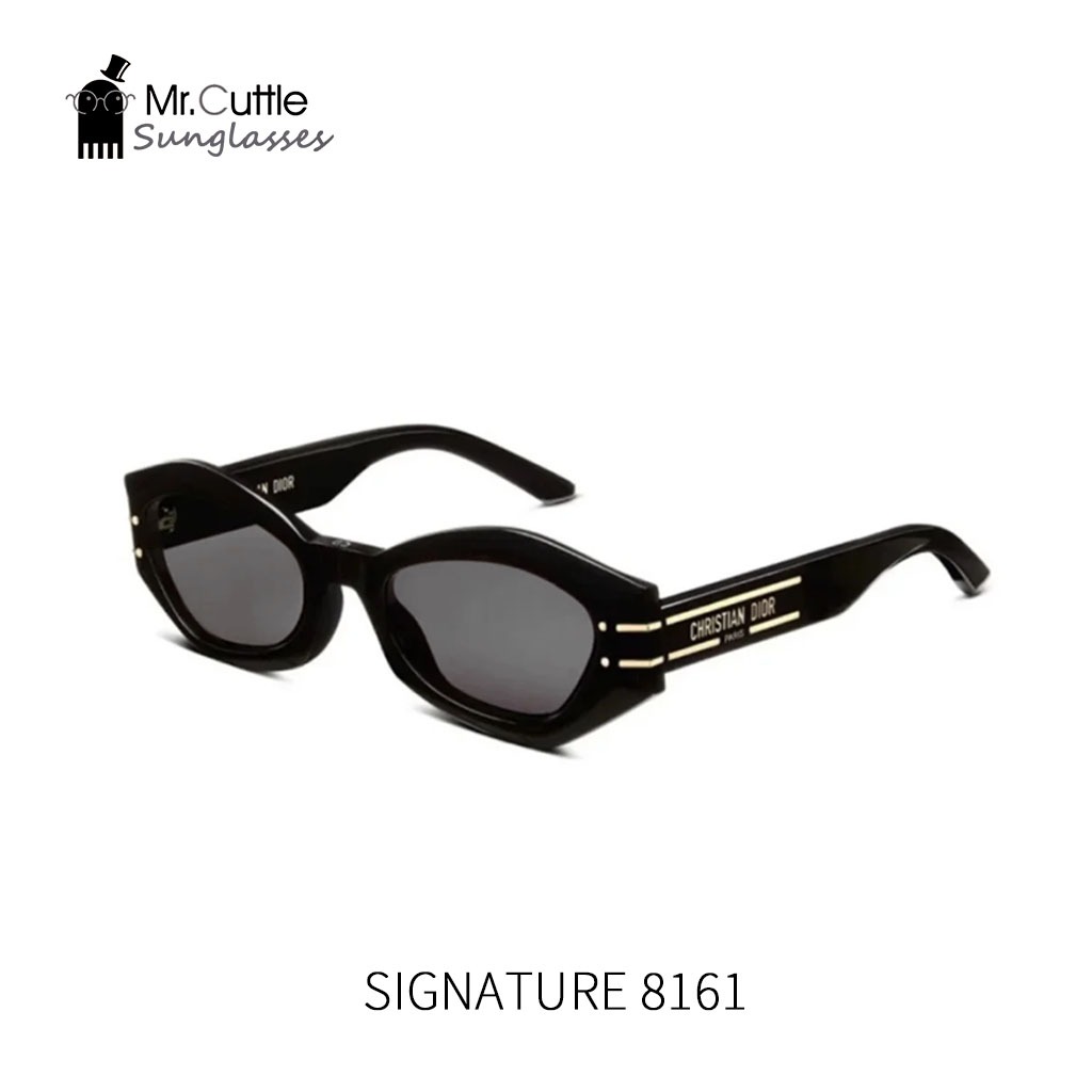 Kacamata DIOR8161 Original 100% SIGNATURE black Wanita fashion Sunglasses women Asli Anti UV400 Hita