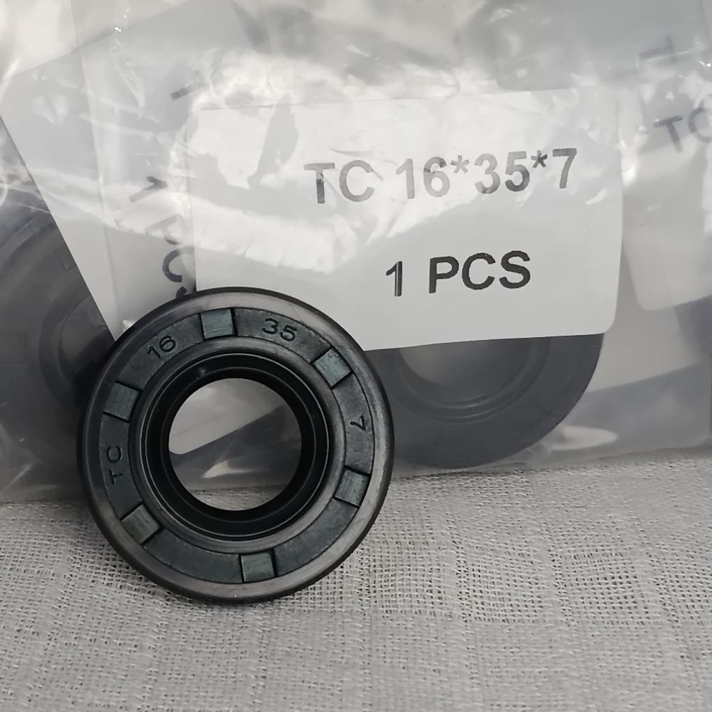 OIL SEAL TC 16 35 7 ORIGINAL 100% NBR 16x35x7