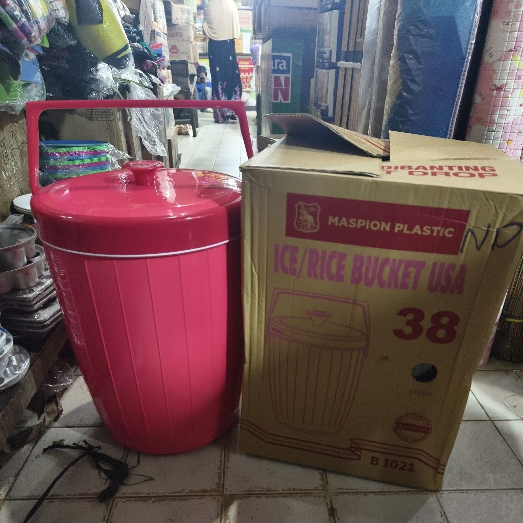 termos nasi uk 38 /ricebuket maspion no 38 /termos nasi maspion