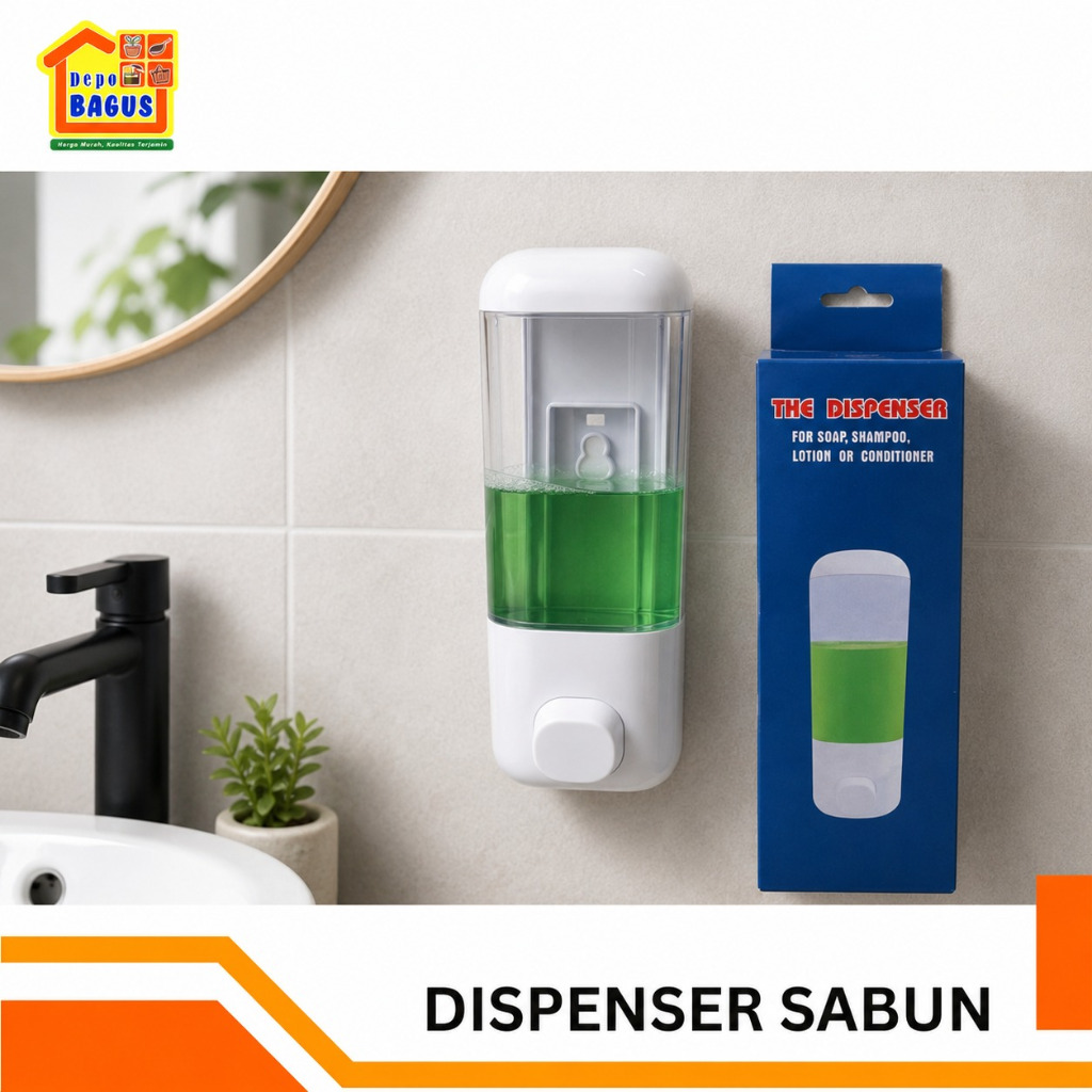 Dispenser sabun cair dinding  / Tempat sabun cair