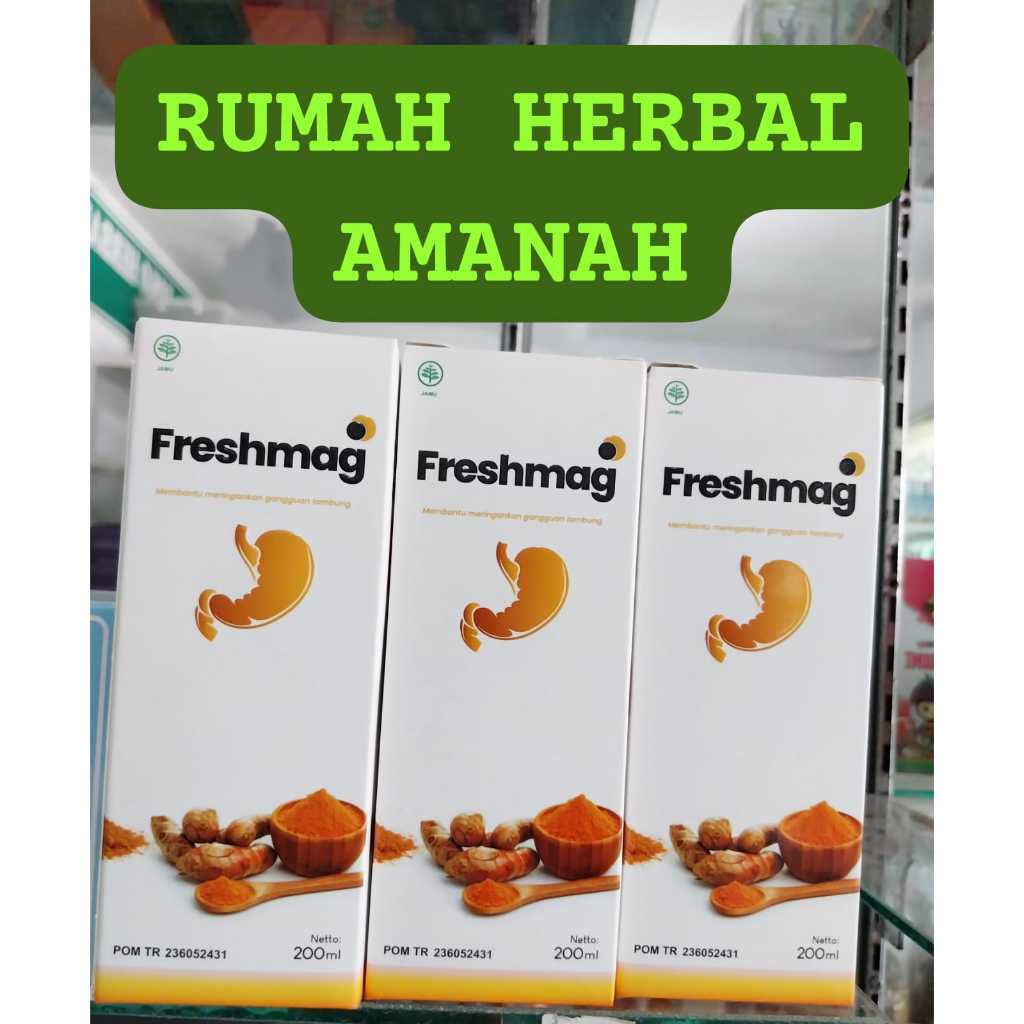 FRESHMAG Madu Lambung FRESH MAAG Obat Sakit Maag FRESMAG FRESH MAGH Gerd Asam Lambung Tinggi Kronis