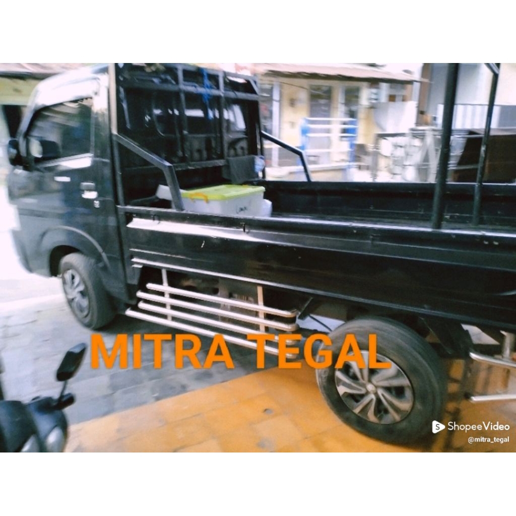 Pengaman samping stainlis new carry pick up