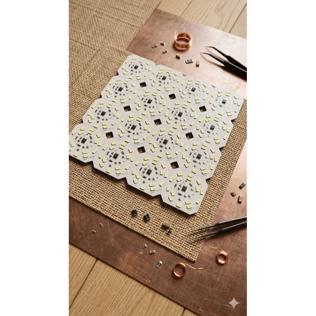 PROMO PCB LAMPU LED 15 WAT TERBARU TINGGAL NAMBAH DUA KOMPONEN LANGSUNG NYALA