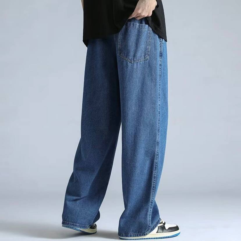 JQO Celana Panjang Pria Jeans Gombrong Celana Jeans Pria Baggy Pants / Baggy Jeans Pria WIZKER