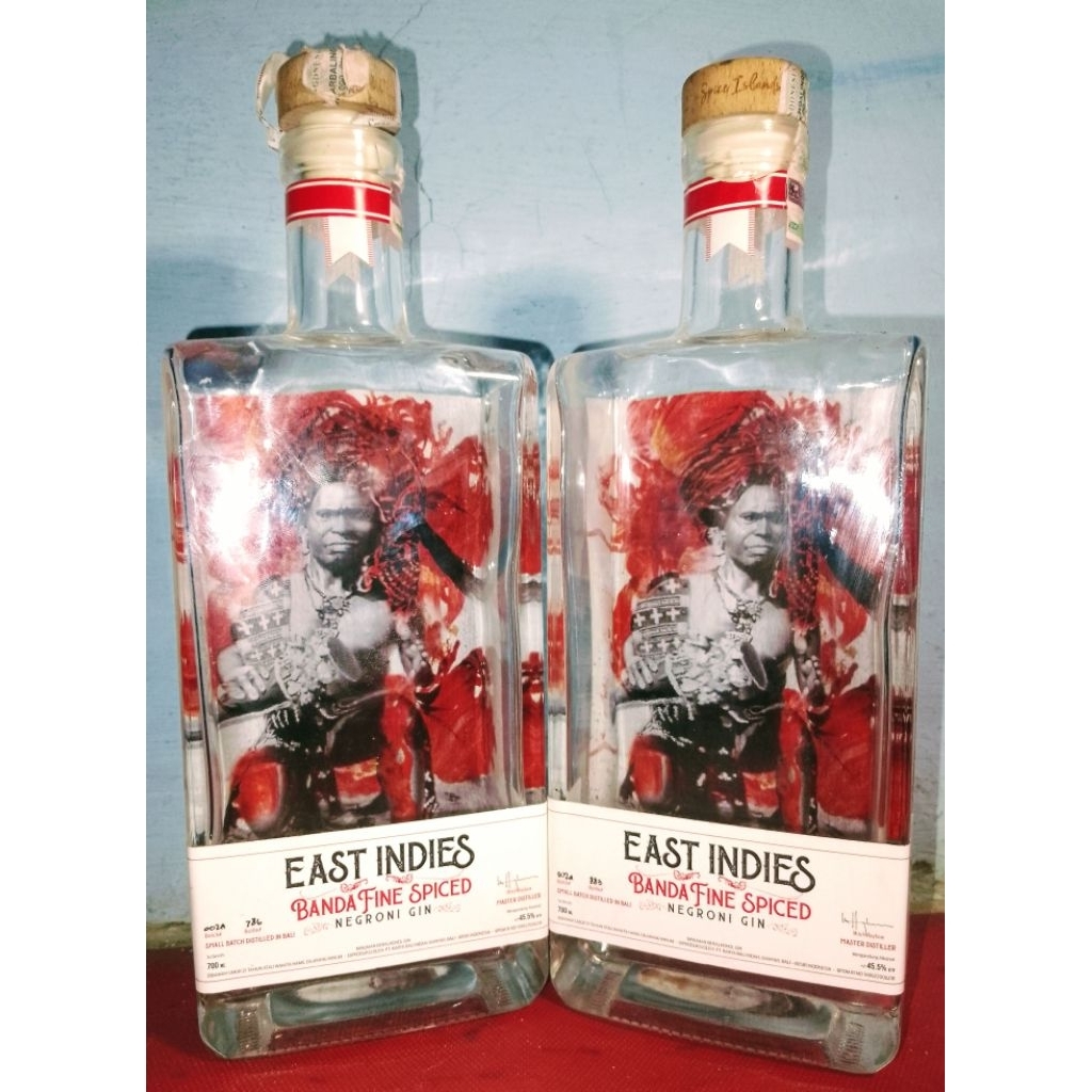 botol bekas minuman import east_indi limited edition