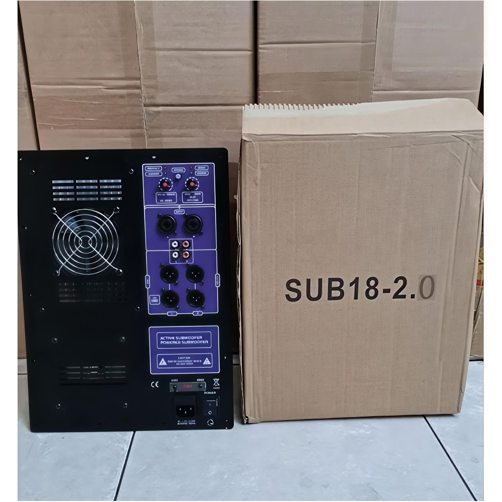 power kit aktif mesin subwoofer aktif untuk subwoofer 15-18inch 2000watt