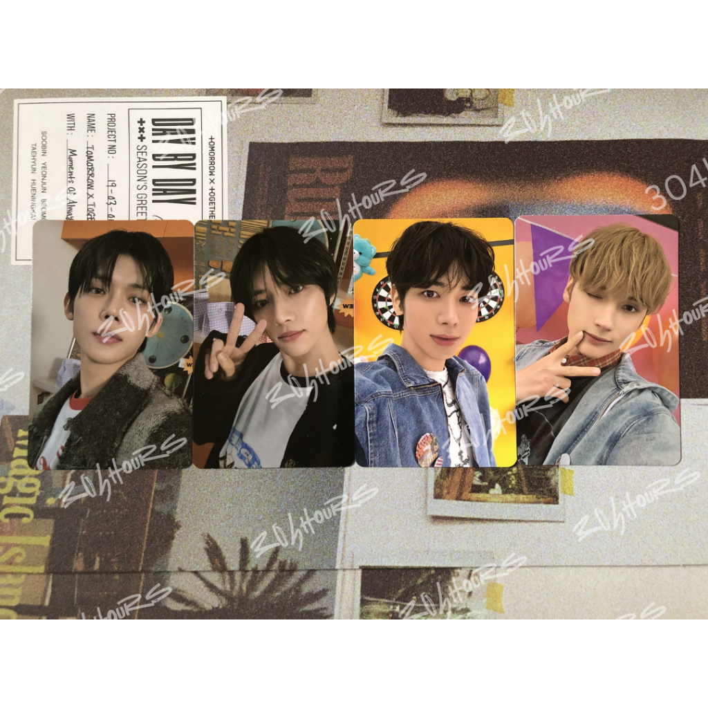 Ready Stock | [Official] Photocard TXT Memories Fifth Story: Mystic | Soobin Yeonjun Beomgyu Taehyun