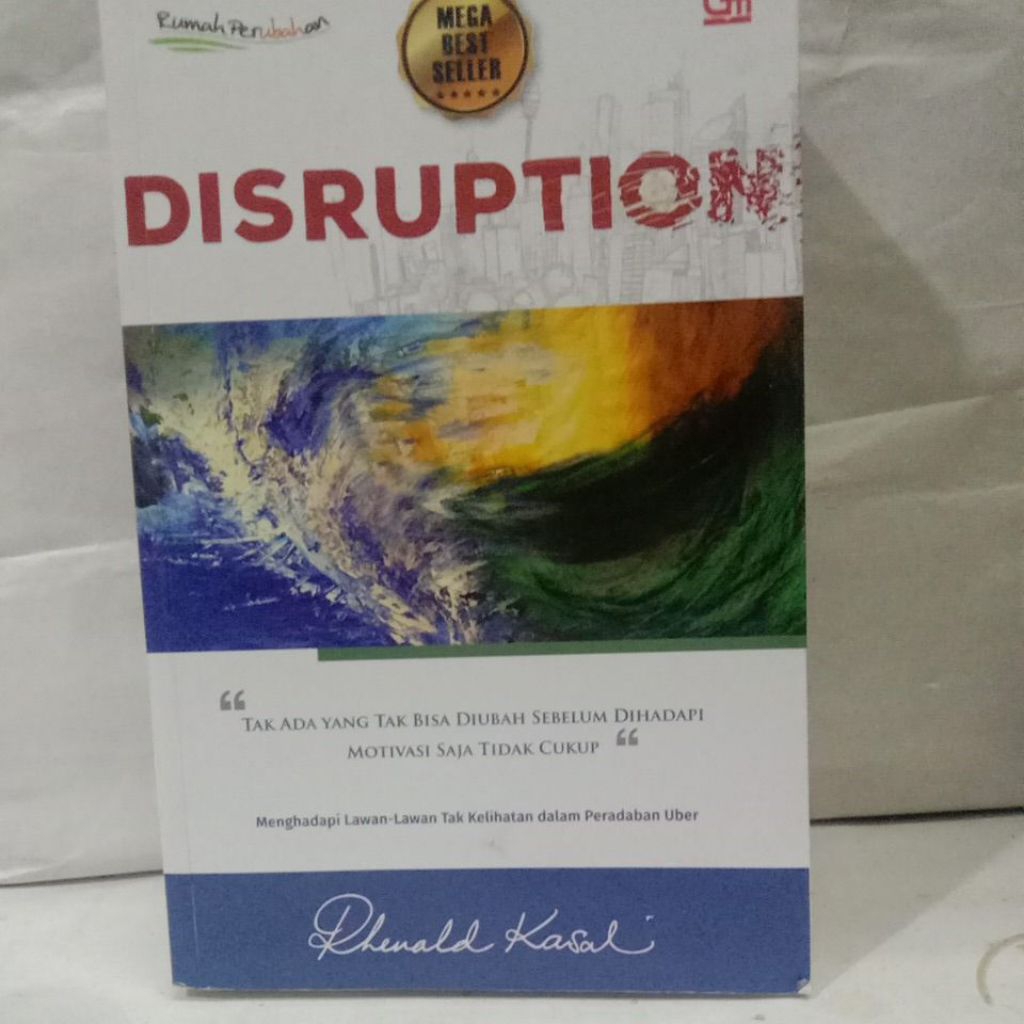 Buku ORIGINAL:DISRUPTION, Rhenald Kasali