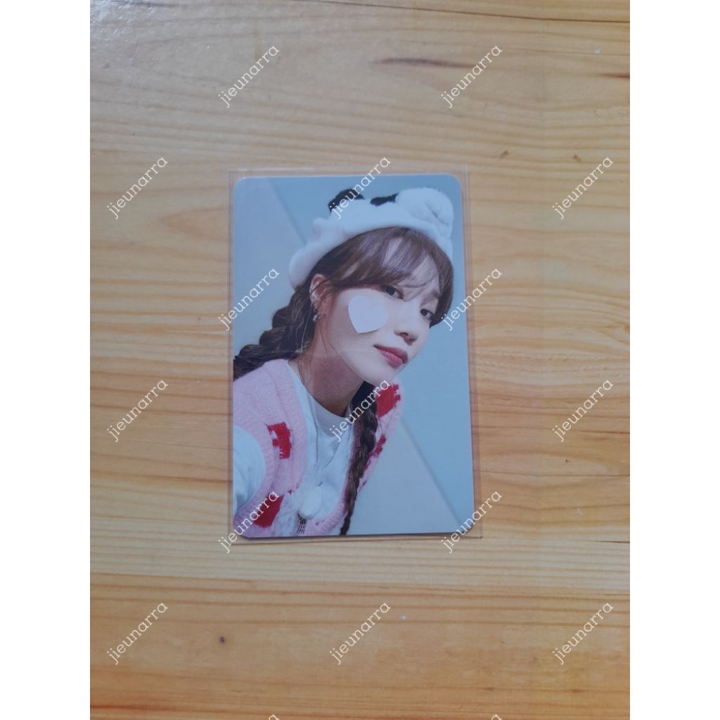 Jeong Eunji Apink Official Photocard - PC Makestar Fansign Online Album Self