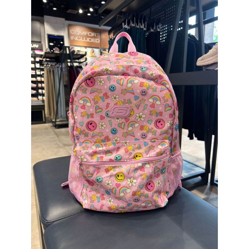 Skechers 3 in 1 Girl's Backpack - Pink - Tas Ransel Sekolah Anak Perempuan
