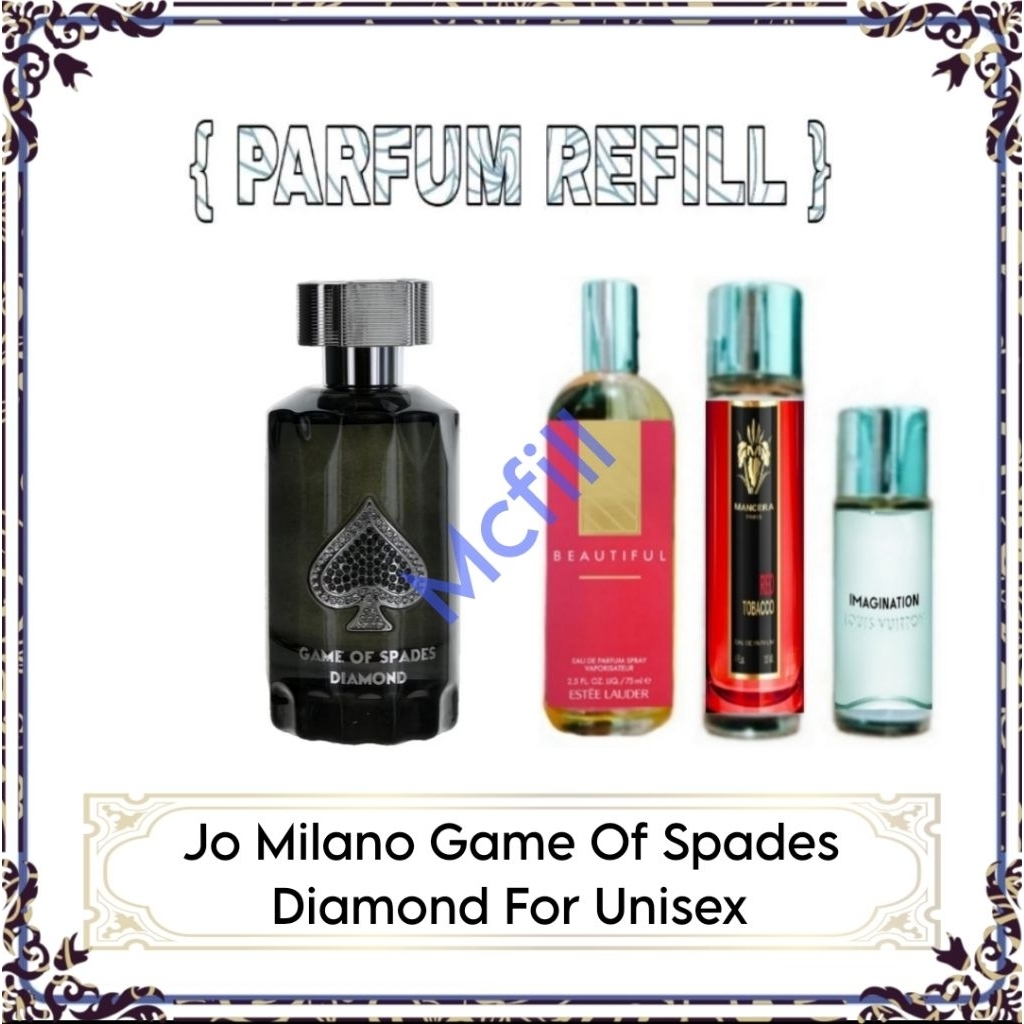Parfum Refill Jo Milano G of S Diamond For Unisex