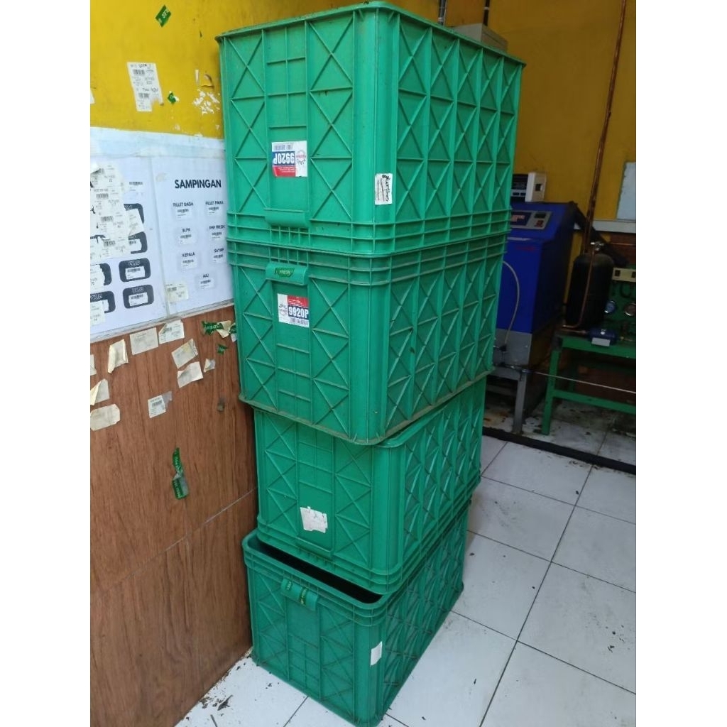 Second Container Box Industri 9919P-9920P ATARI / Keranjang Industri Rapat Box Tahu / Keranjang Mura
