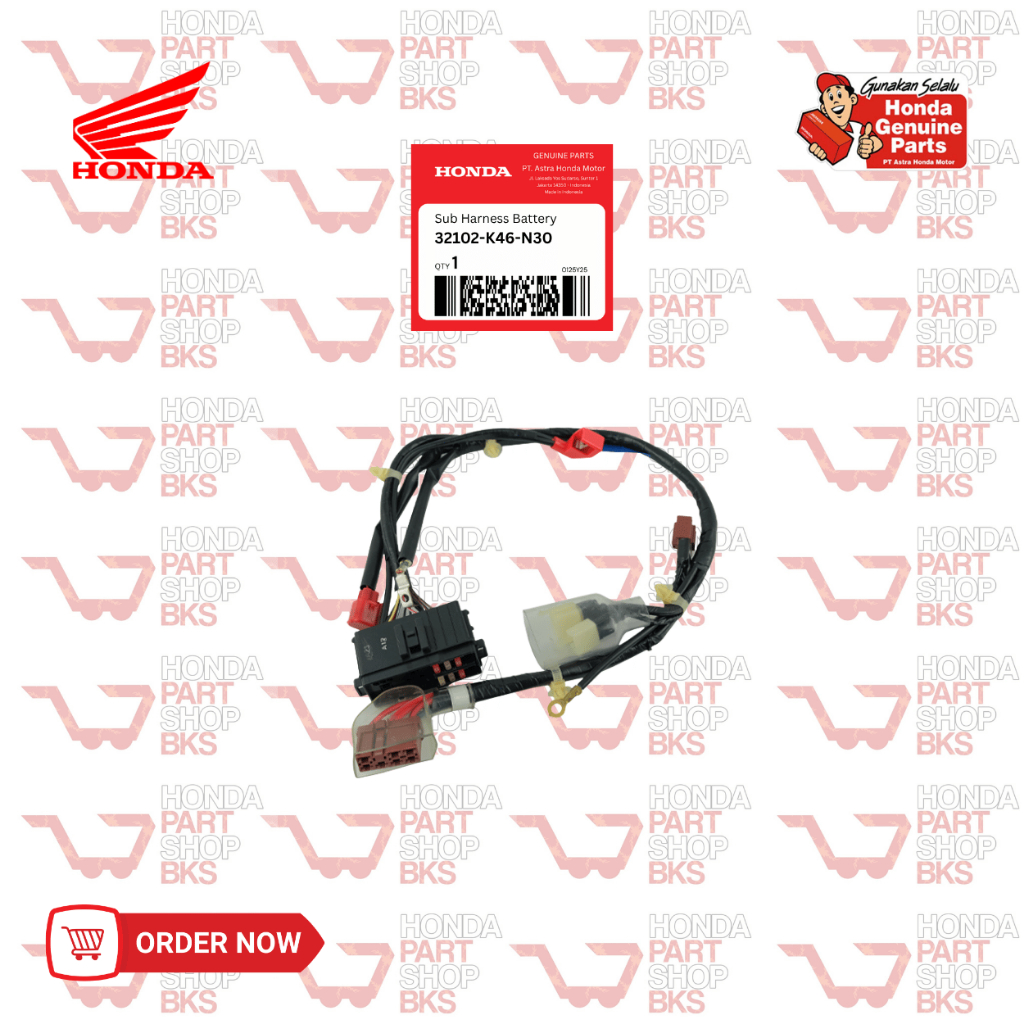 32102-K46-N30 Kabel Battre (Sub Harness) Honda Vario 110 eSP