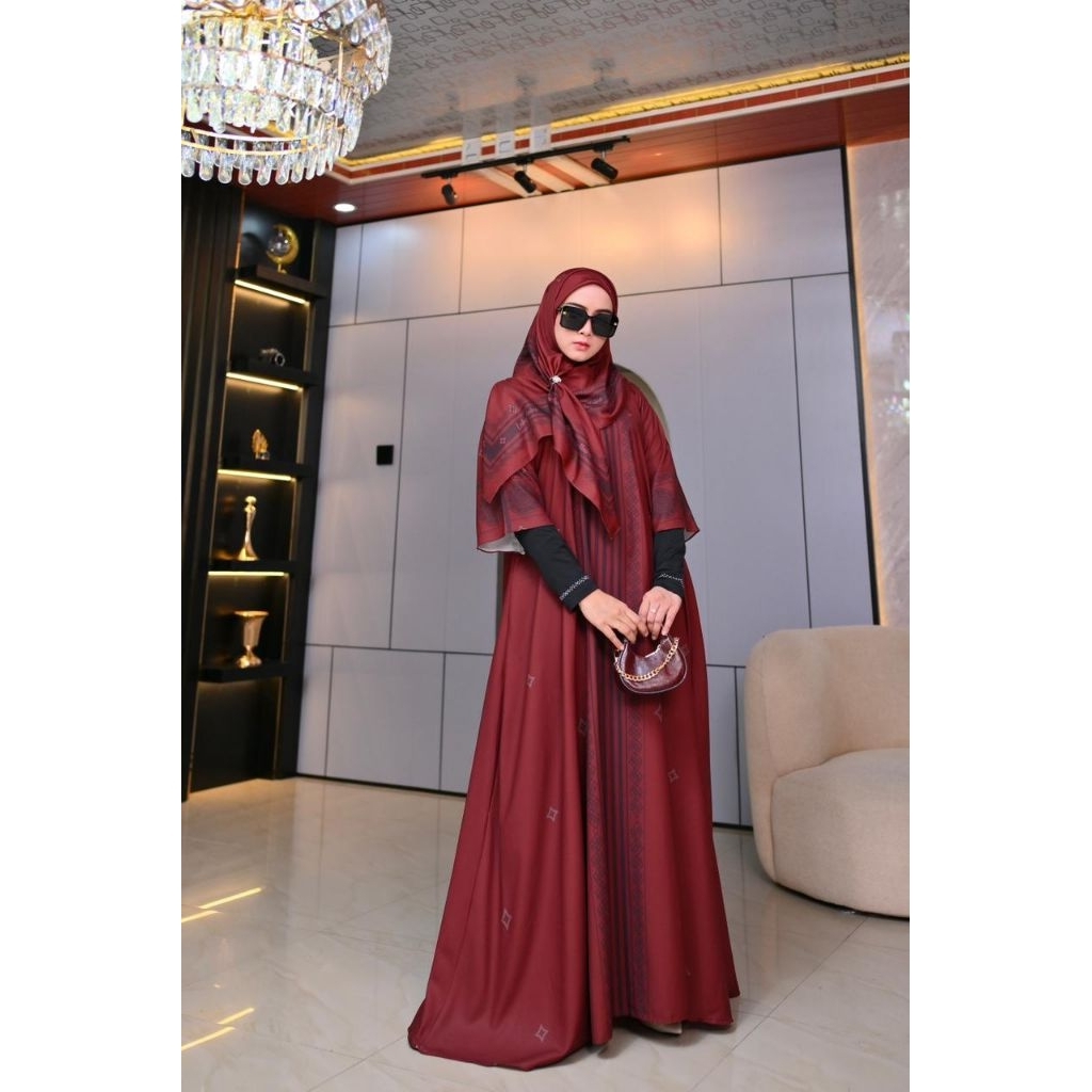 (NEW) GAMIS SCARFT SET ARUMI SERIES by LUBY NAIRA