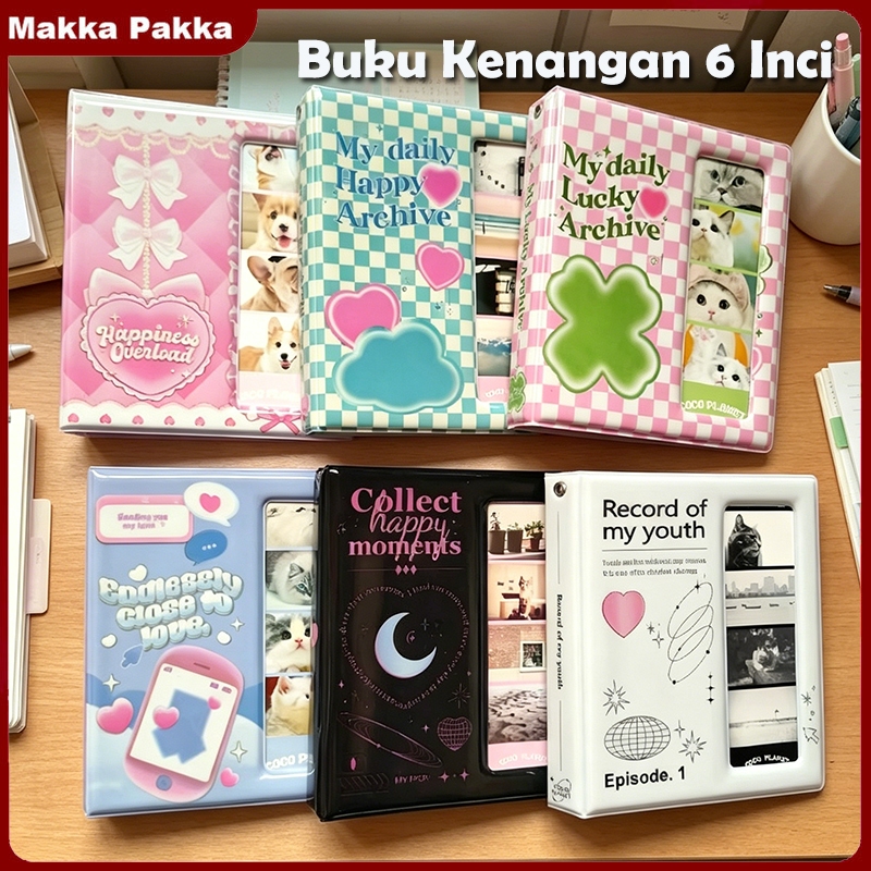 Buku Kenangan 6 Inci Photostrip Binder Bookmark Album Collect book Photo Studio Foto Strip