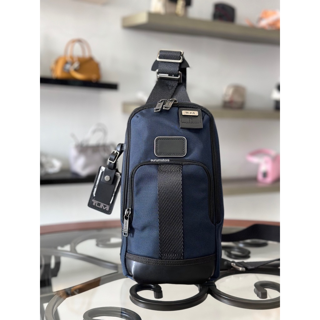 FIFE SLIM SLING BAG NAVY TAS LAKI-LAKI