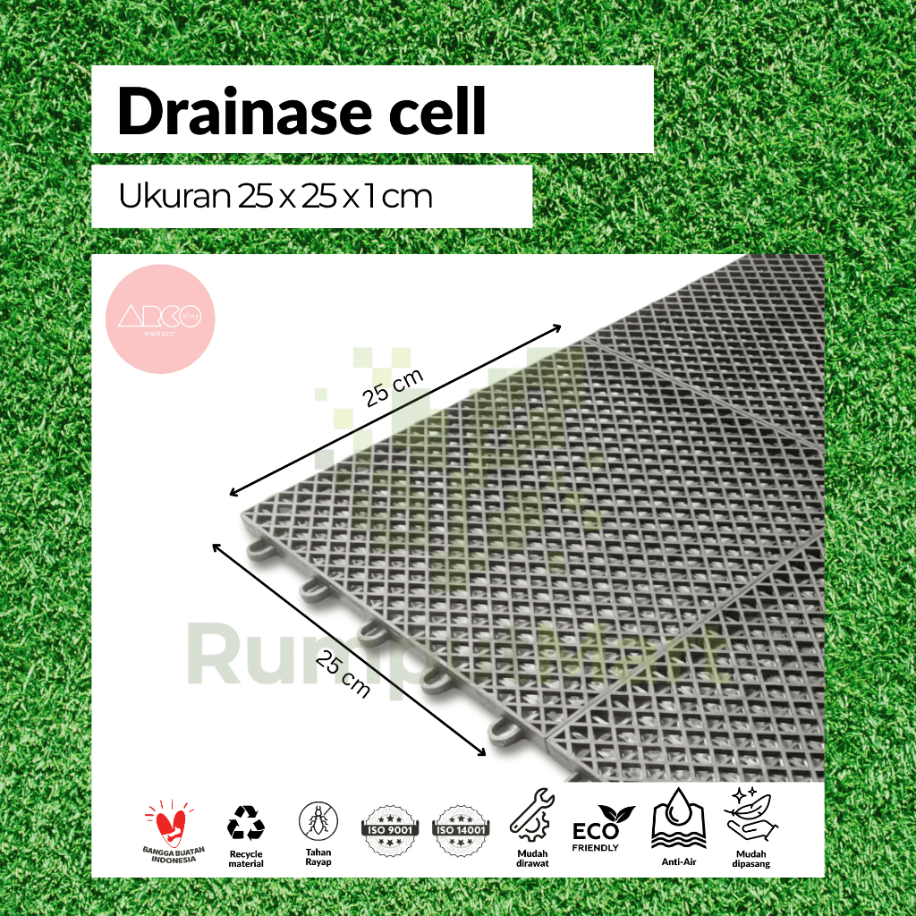 alas media aquarium tebal 1cm