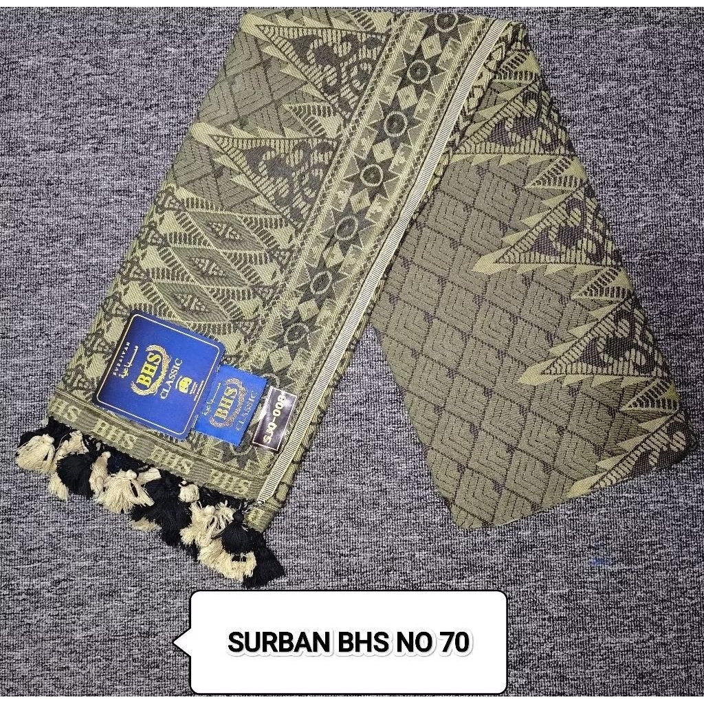 SURBAN/SORBAN BHS SUBAIYAH JAGUAR Classic Gold Original
