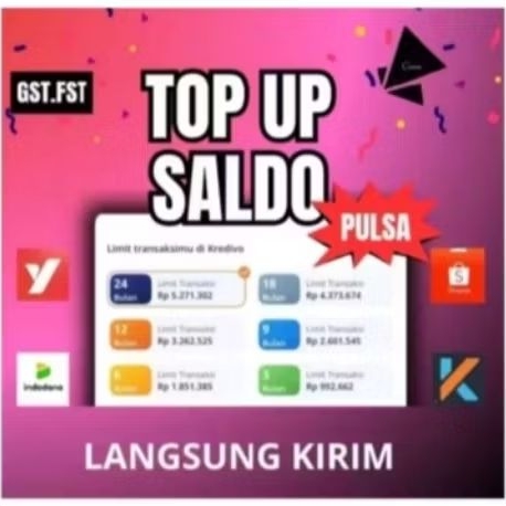 TERPERCAYA  TOP/SALDO TRANSFER PULSA AXIS 1JT-20JT A2