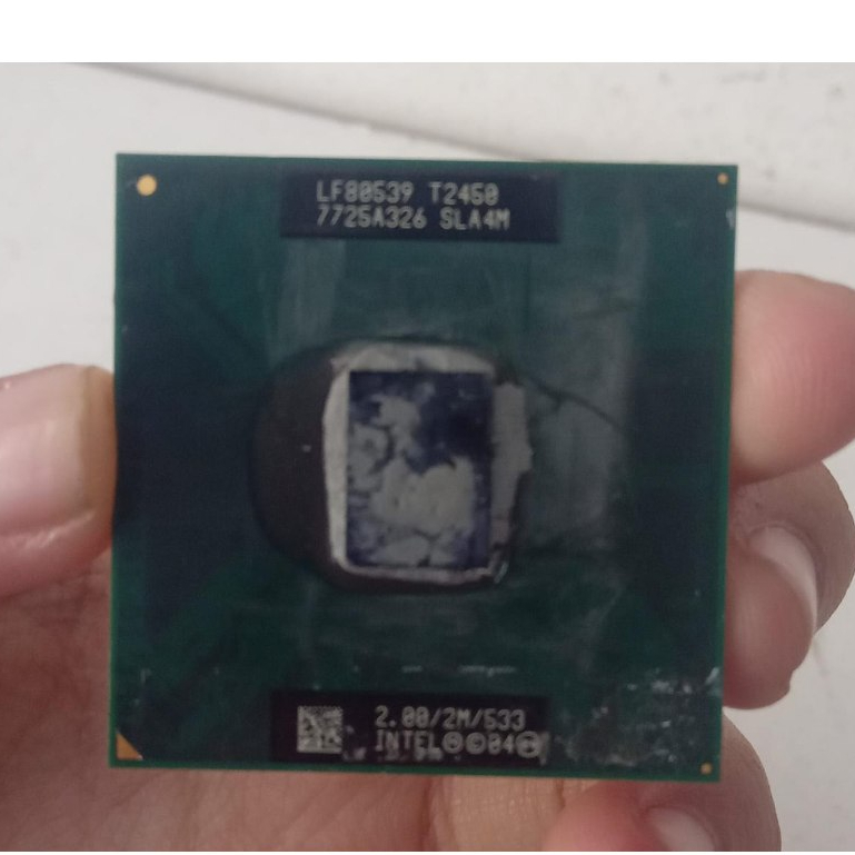 PROCESSOR PROSESSOR LAPTOP INTEL 04 LF80539 T2450 7725A326 SLA4M 2.00/2M/533  - ercomp1