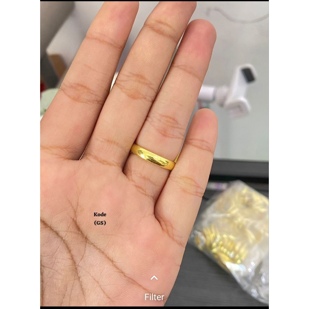 cincin Polos ukuran 5
