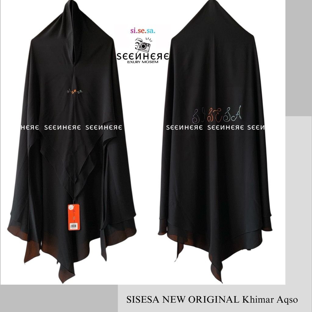 SISESA NEW ORIGINAL GUARANTEED - Khimar Aqso BIG SWAROVSKI LIMITED
