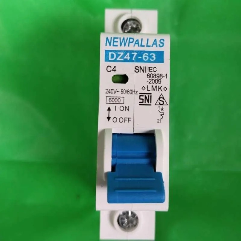 SAMBUNGAN LISTRIK NEW PALLAS MCB SEKRING 4A AMPERE 4 A