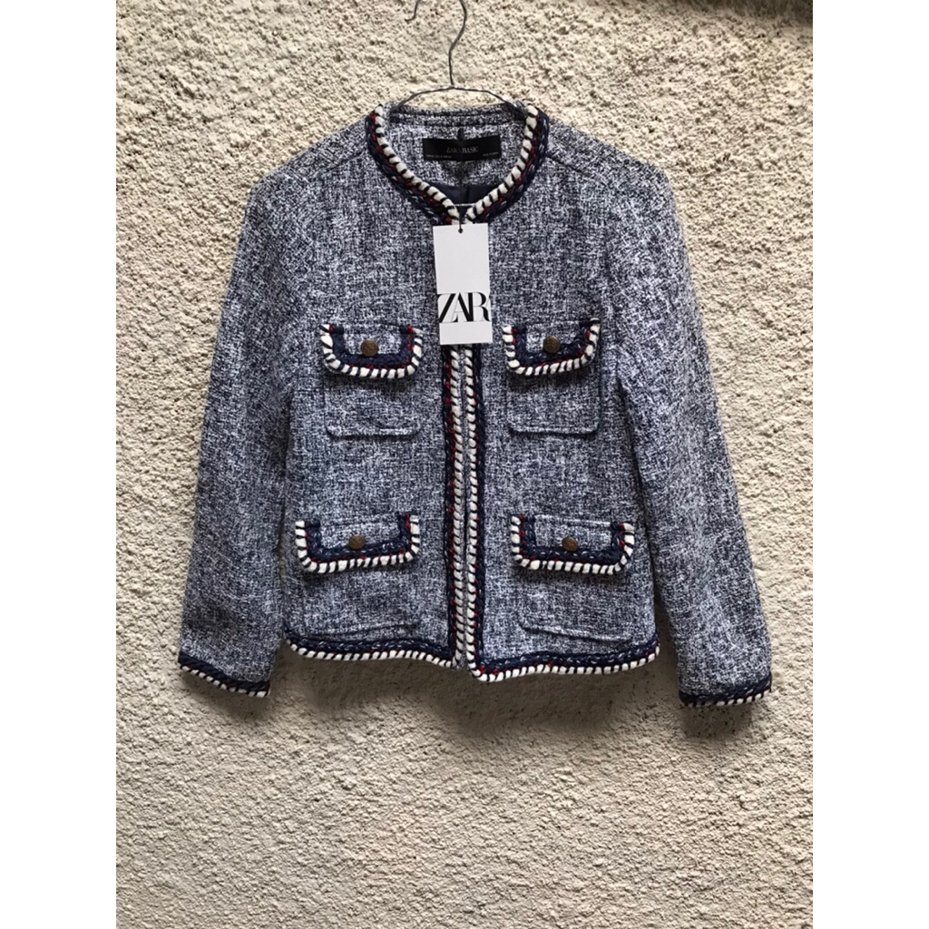 Zara tweed blazer