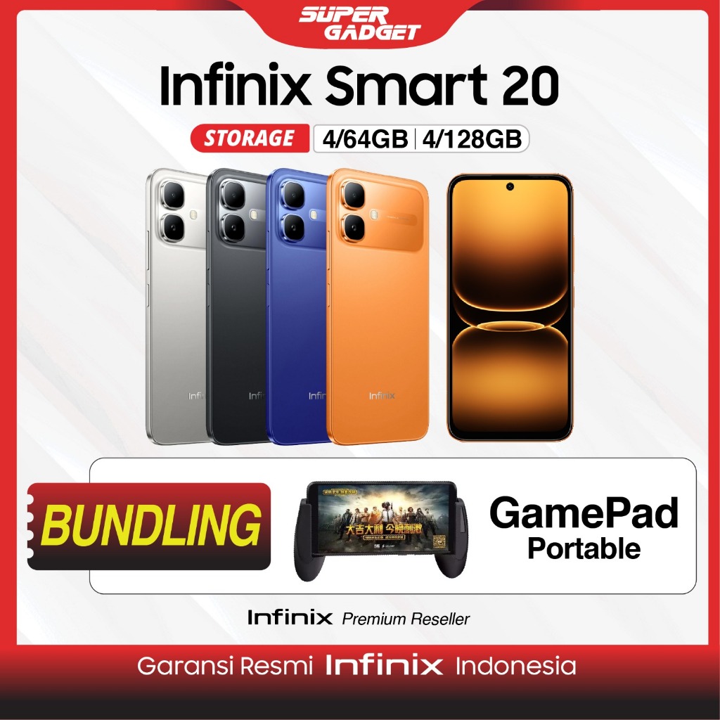 Infinix Smart 20 Smart 4/64 4/128 64GB 128GB Smartphone Android