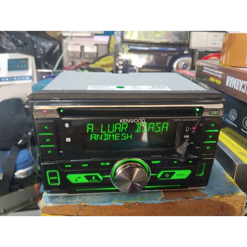 Double Din Kenwood DPX-5000BT copotan Daihatsu