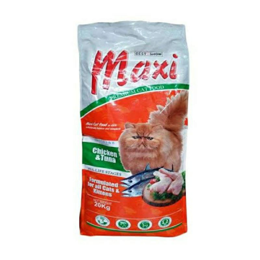 KHUSUS EKSPEDISI - Makanan Kucing Maxi Cat 20Kg/ Cat Food Maxi Cat 20Kg / Maxi 20Kg