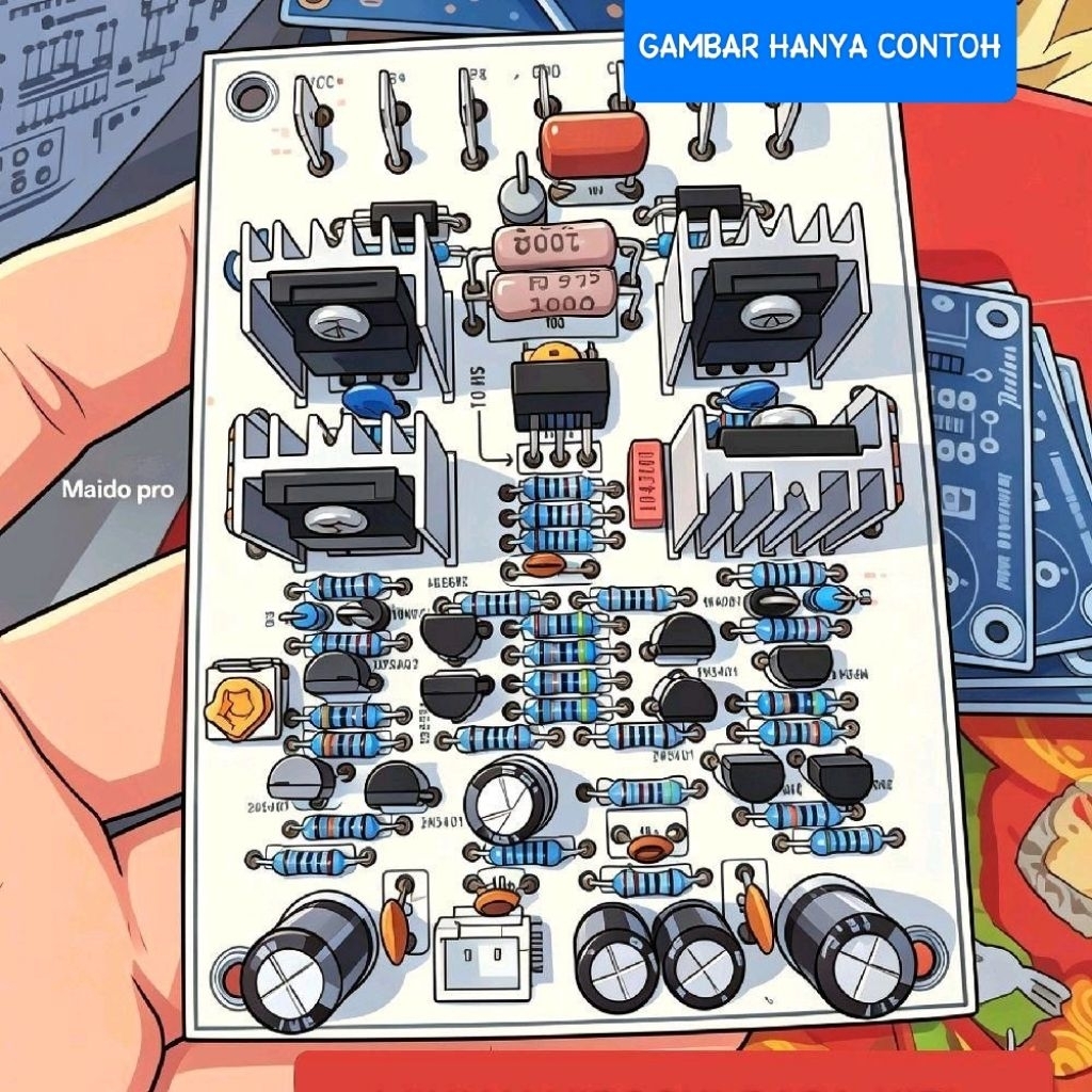 Pcb minian yiroshi rasa hifi PCB kit driver power amplifier