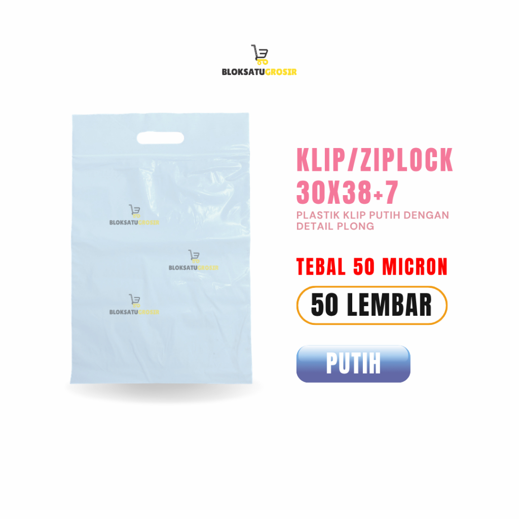 Plastik Klip - Ziplock Sepatu - Plastik Ziplock - Plastik Klip Ziplock Baju - Plastik Klip Plong Put