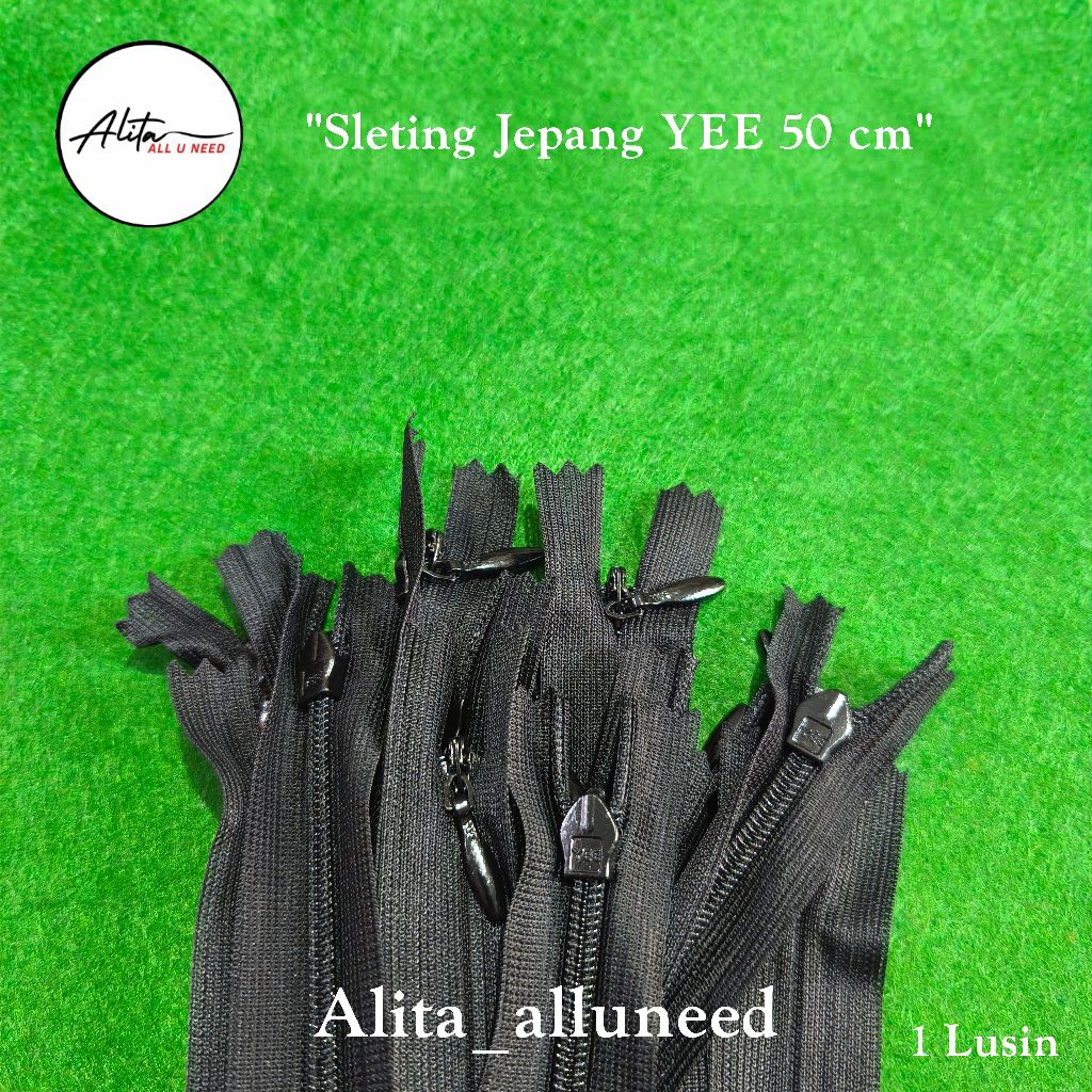 Sleting Jepang YEE 50 cm (1 lusin)/ Resleting Jepang YEE ILC-33 50 cm/ Sleting Jepang YEE 20" (1 lus