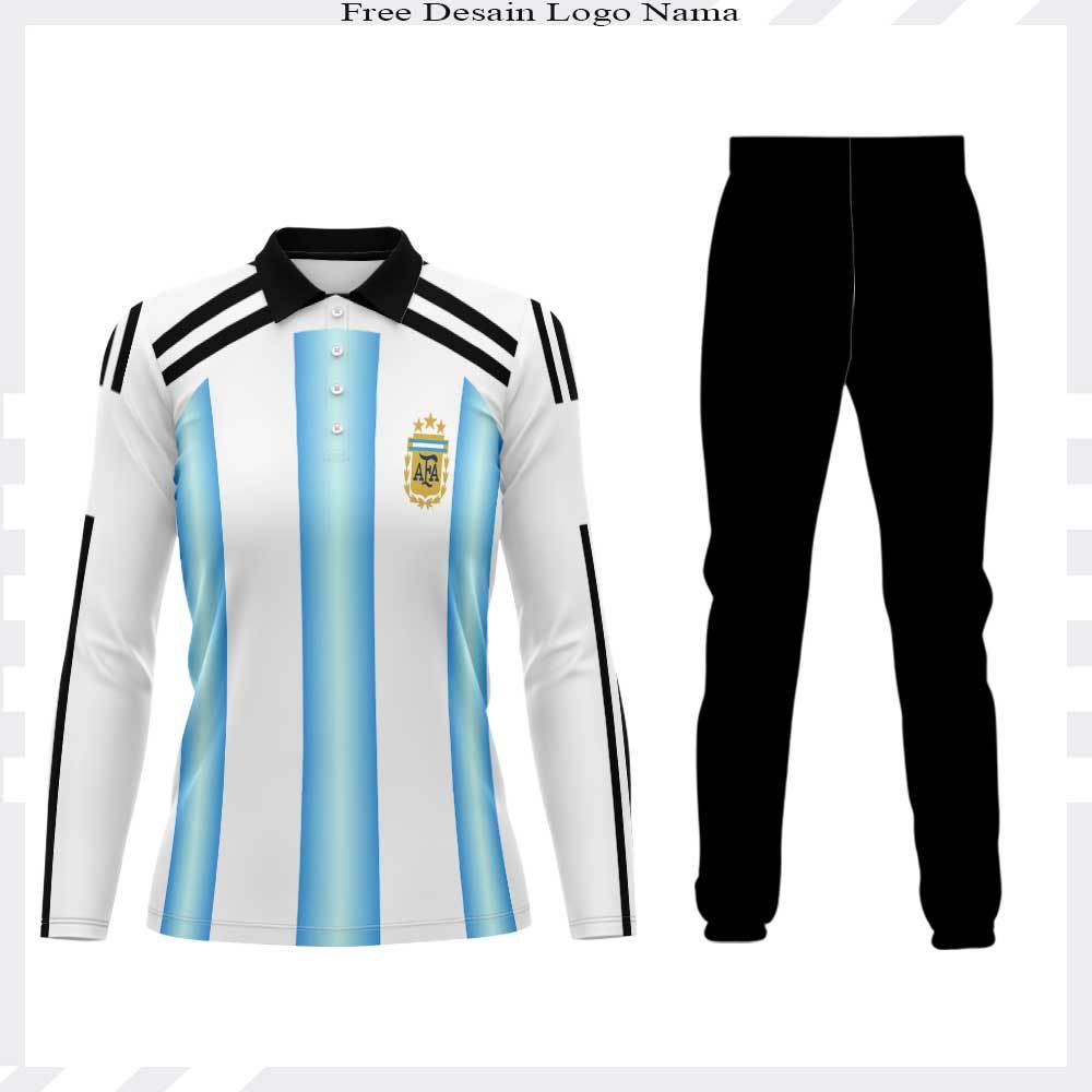 Jersey Argentina Jersey Polo Piala Dunia 2026 Argentina Jersey Sepak Bola Argentina Piala Dunia 2026