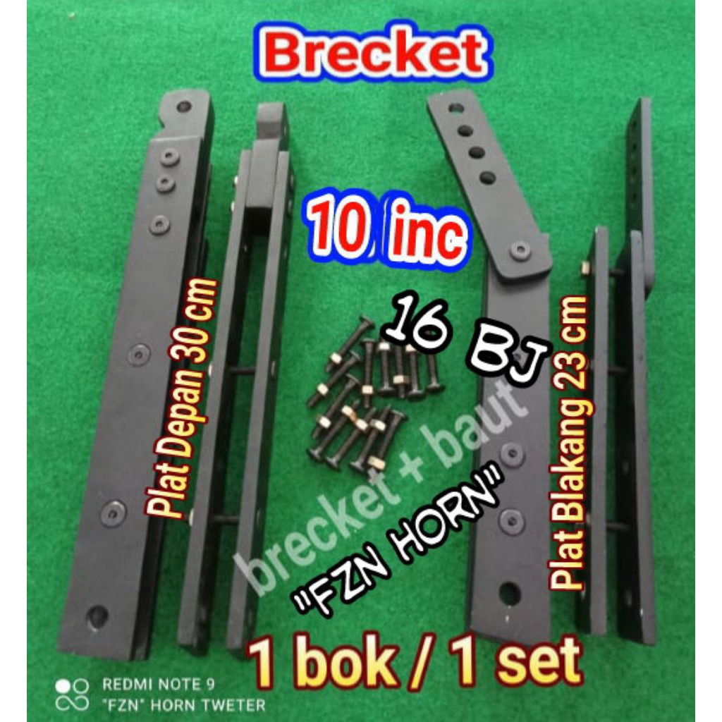 Brecket Vera 10 inc line array Almunium - Horn tweter tweeter driver speaker