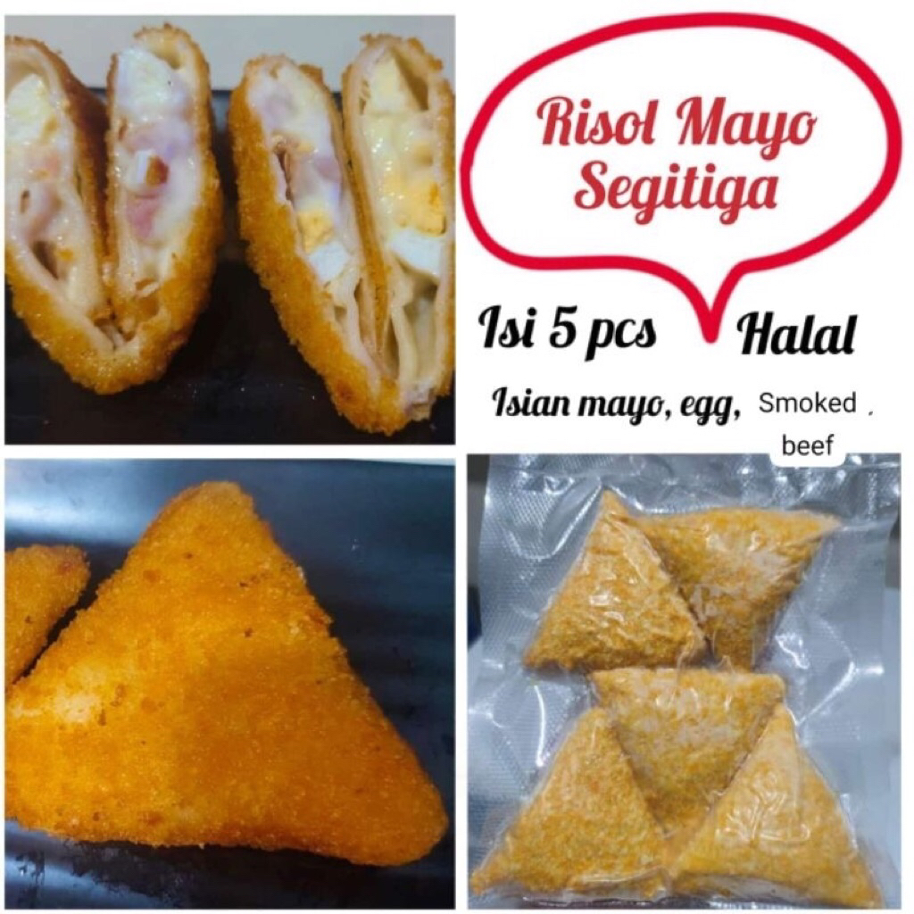 Risol Smokedbeef Mayo Segitiga