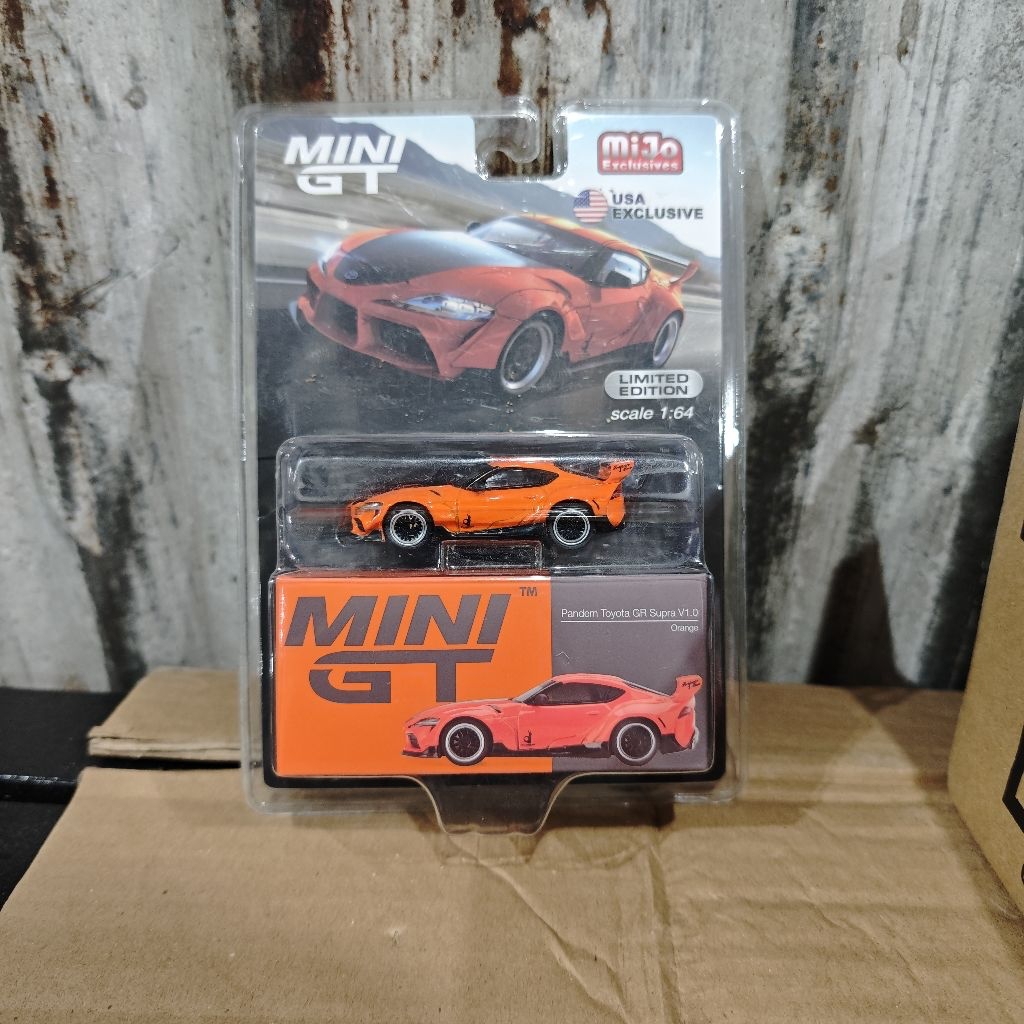Mini GT 294 Pandem Toyota GR Supra V1.0 Orange