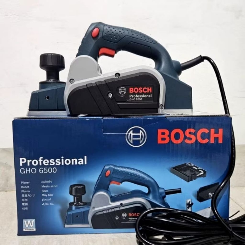 BOSCH GHO 6500 MESIN KETAM KAYU PLANER SERUT KAYU BOSCH GHO6500