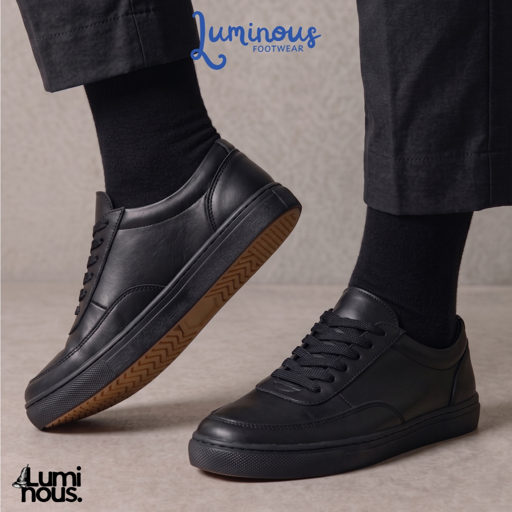 Sepatu Sneakers Formal Kerja Casual Pria - Luminous Gordon