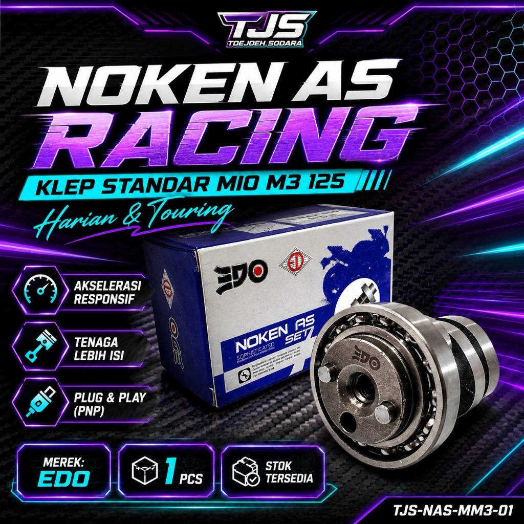 NOKEN AS RACING KLEP STANDAR MIO M3 125 HARIAN TOURING