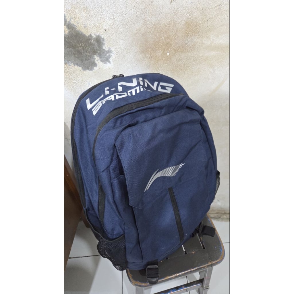 Tas Ransel Badminton Lining (100% Original) Second Bekas