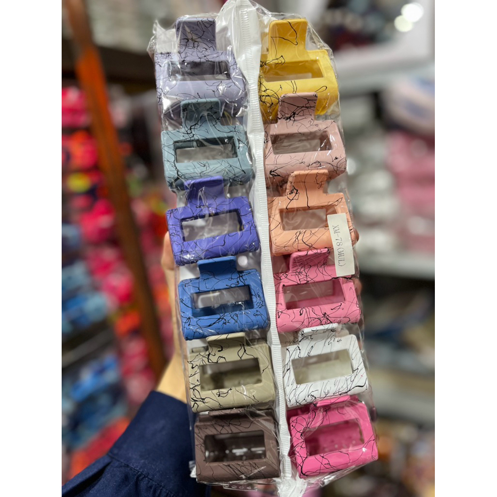 (12pcs) Salon Kotak Warna Mix