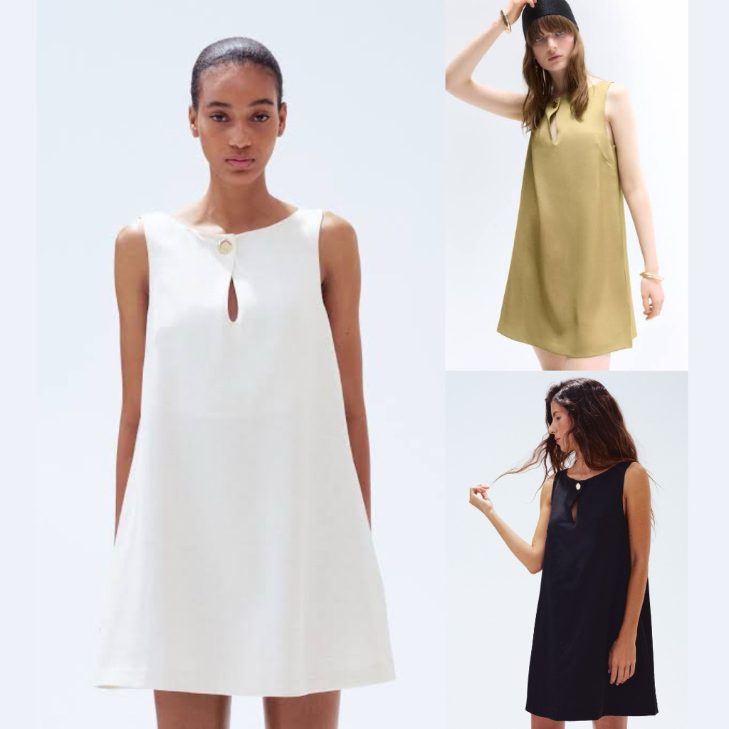 [REJECT MINOR] HM Linen Blend A Line Dress