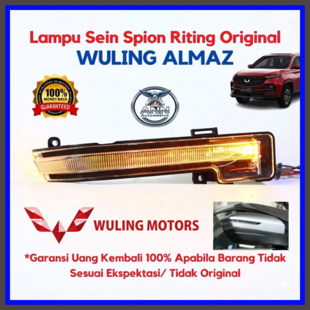Lampu Sen Sepion Wuling Almaz Original SGMW lampu sein spion Wuling Almaz