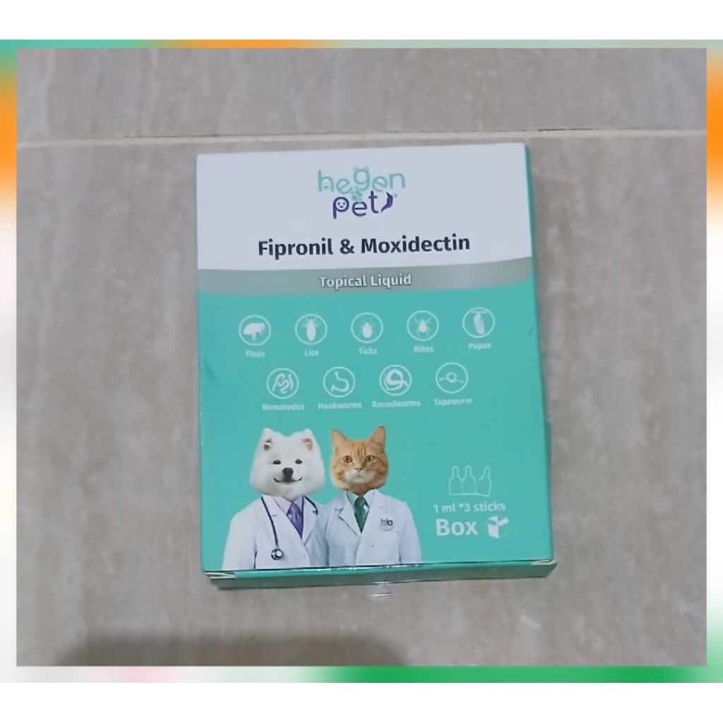 fipronil & moxidectin